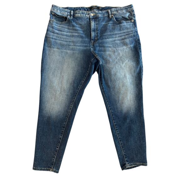 LAUREN RALPH LAUREN JEANS PLUS SIZE SKINNY JEANS 22W - Picture 1 of 7